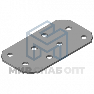 Пластина крепежная 80х40х1,5